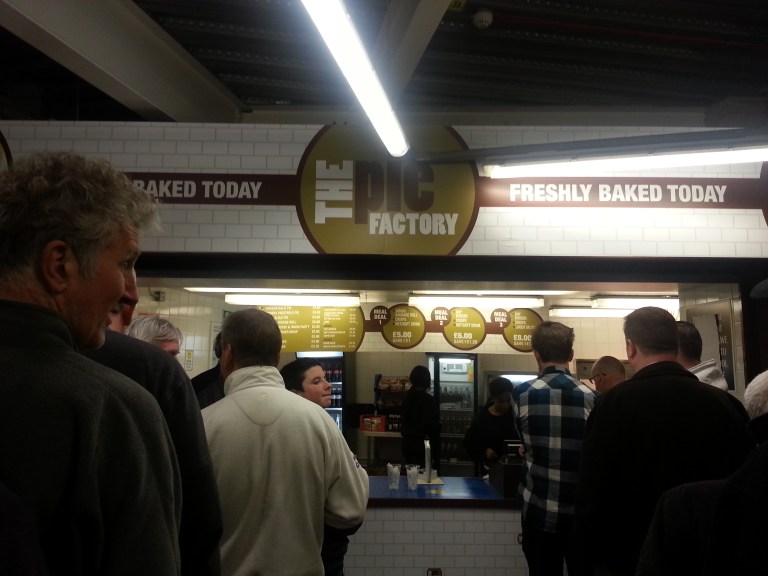 Spurs- 19 April (Pie Stand)